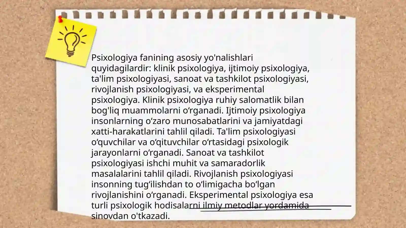 Psixologiya fanining predmeti va maqsadlari 4