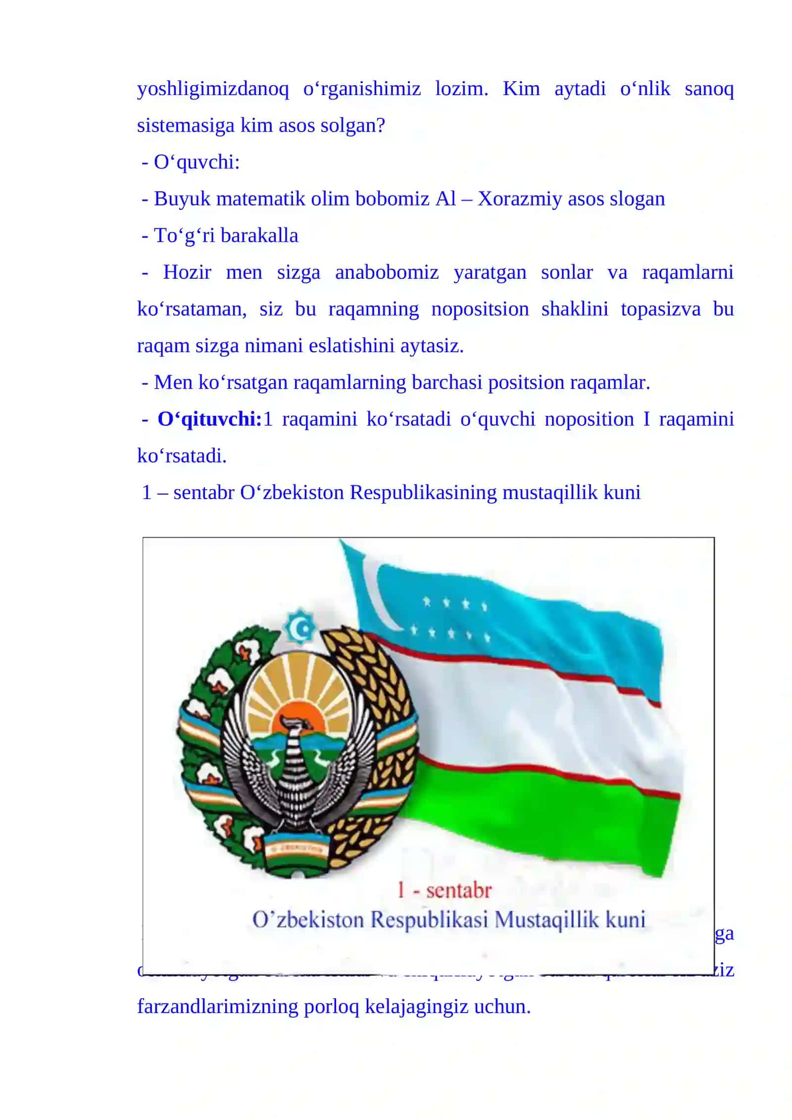 3-sinf Matematika fanidan To'g'ri to'rtburchakning perimetri 2-chorak dars ishlanma 4