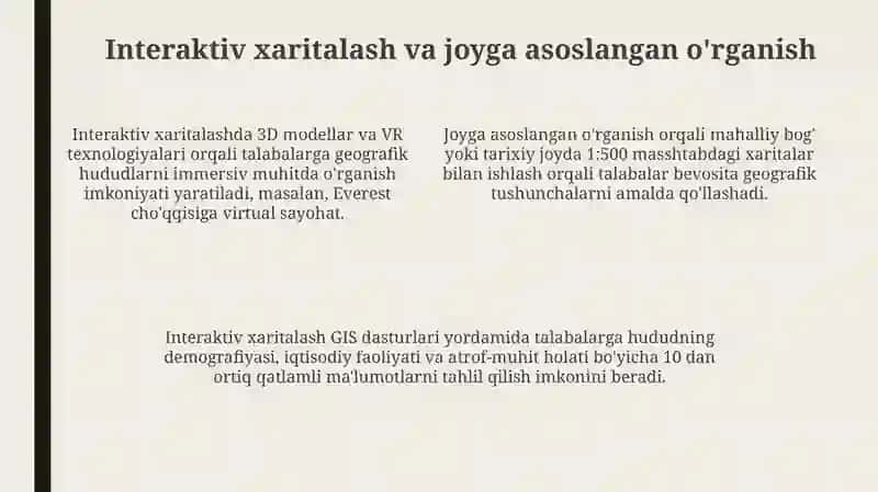 Geografiya ta’limida kreativ metodlar 4