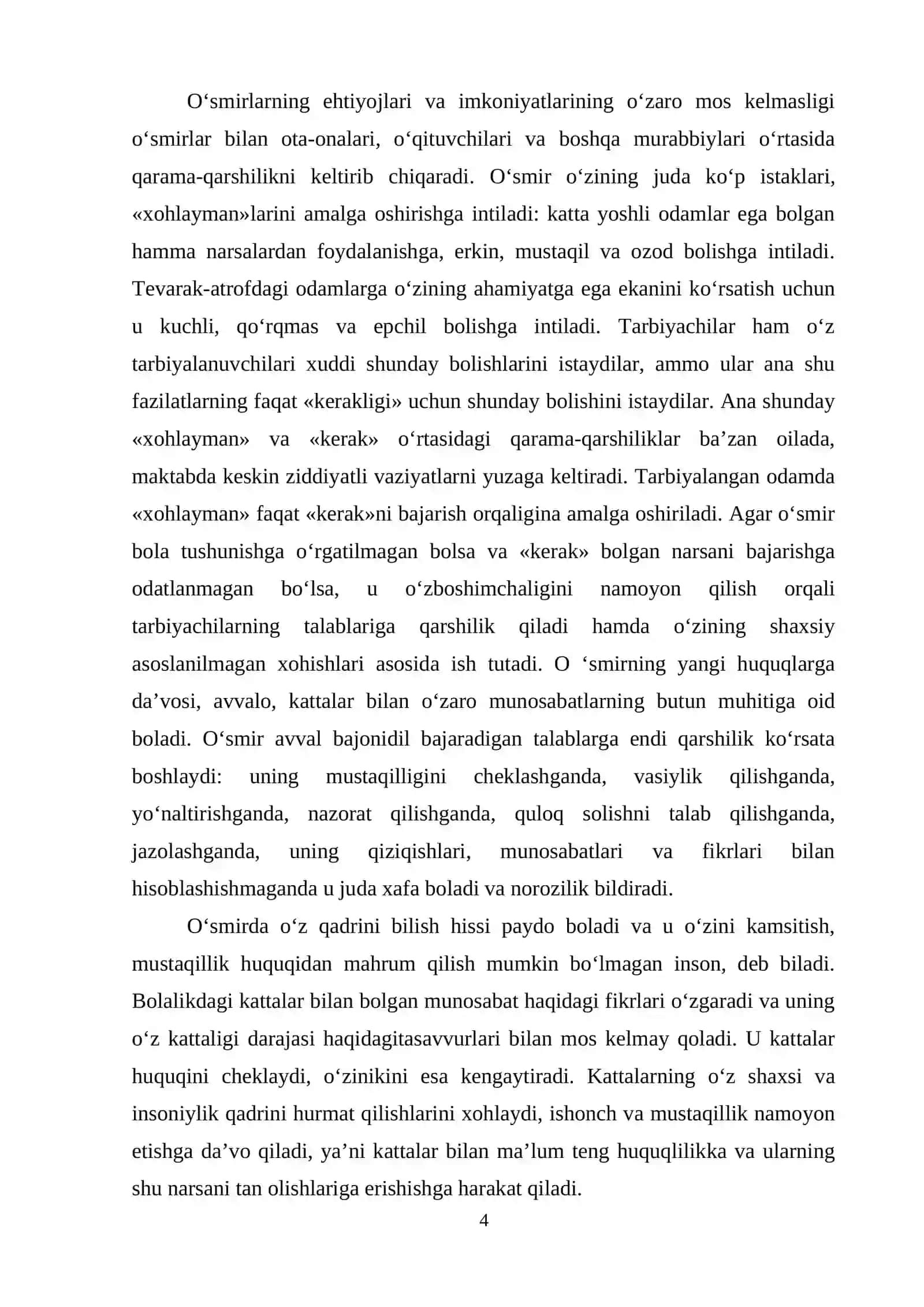 O`smirlik davrida bilish jarayonining rivojlanishi 4