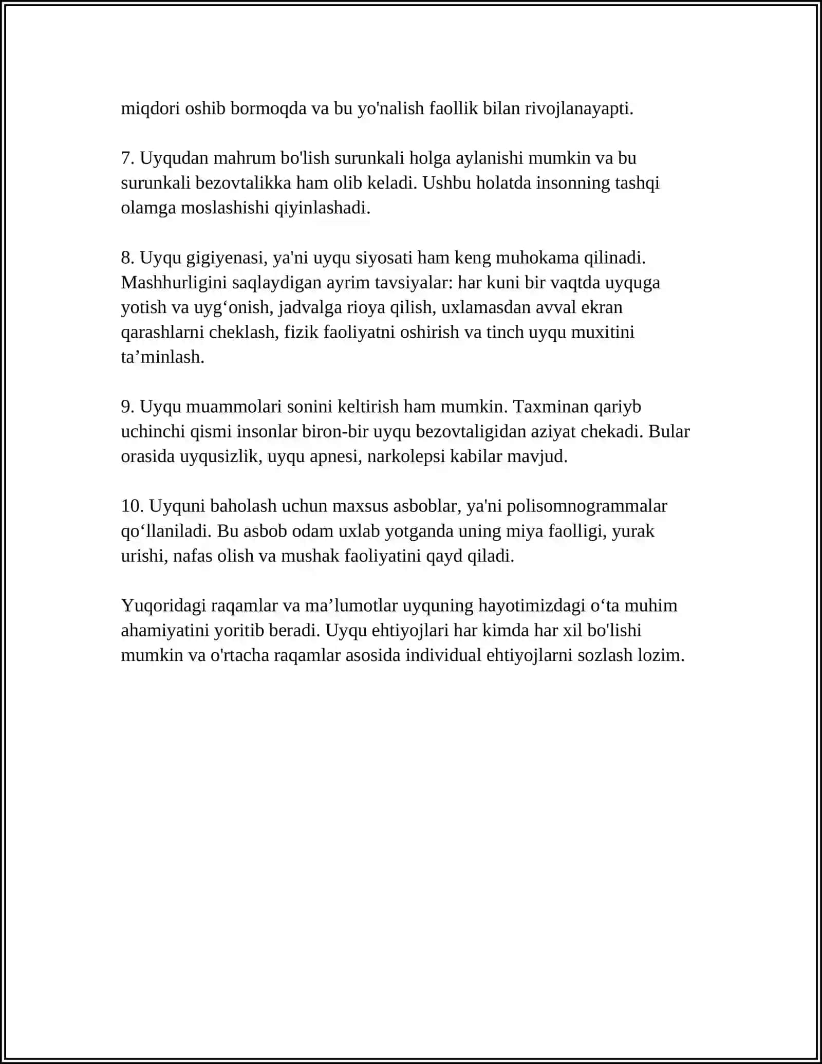 MAKTABGACHA YOSHIDAGI BOLALARDA KUN TARTIBI 4