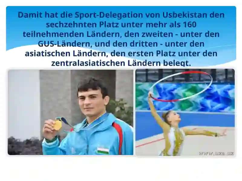 Die Sportlernin Usbekistan 4