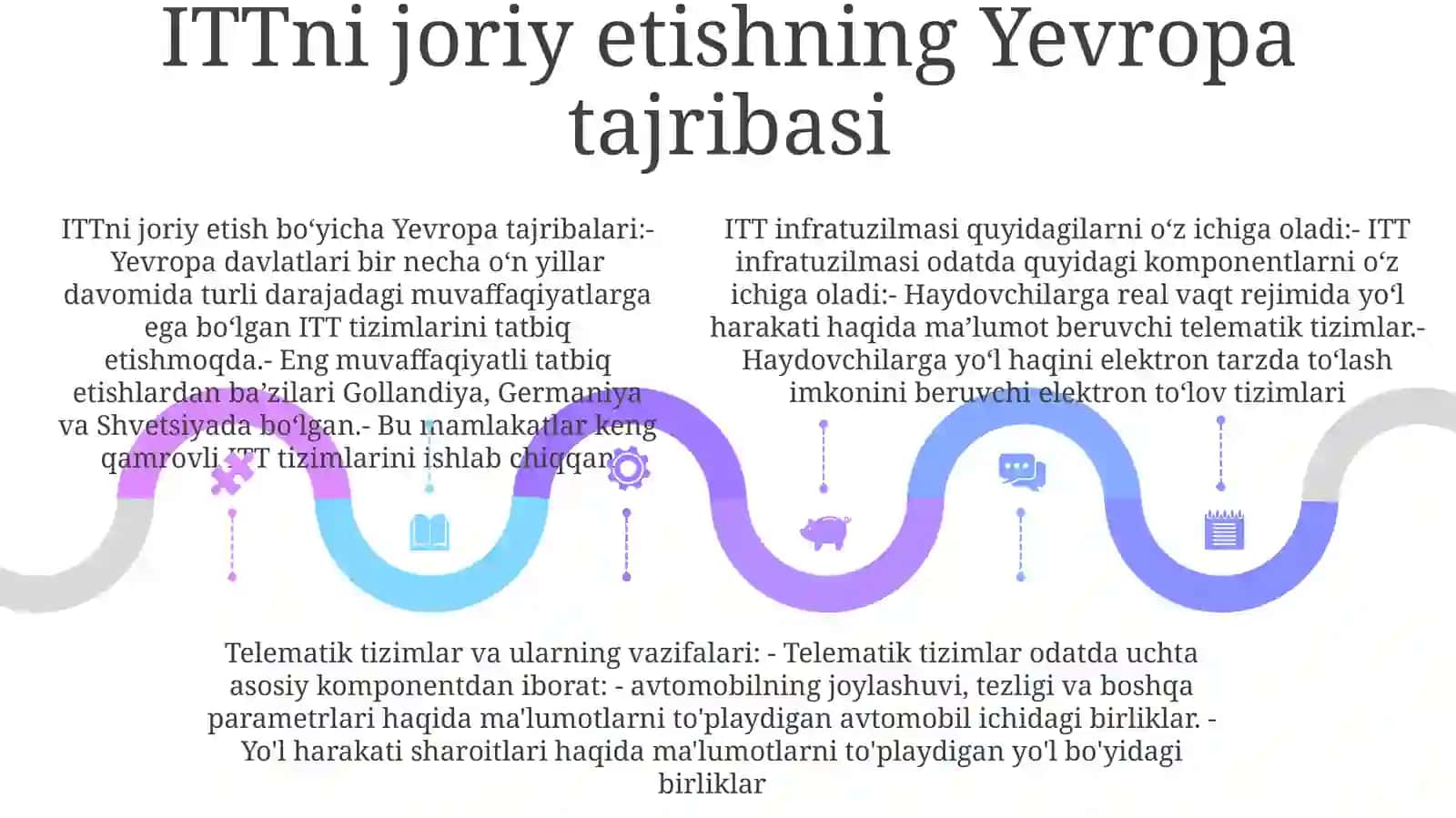 Ittni Tadbiq Etishning Yevropa Tajribalari 4
