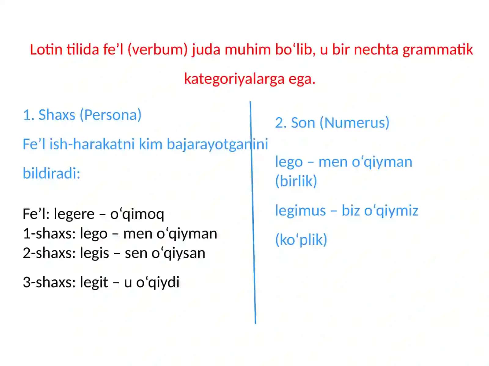 LotintilidaFe’lsoʻzturkumi 4