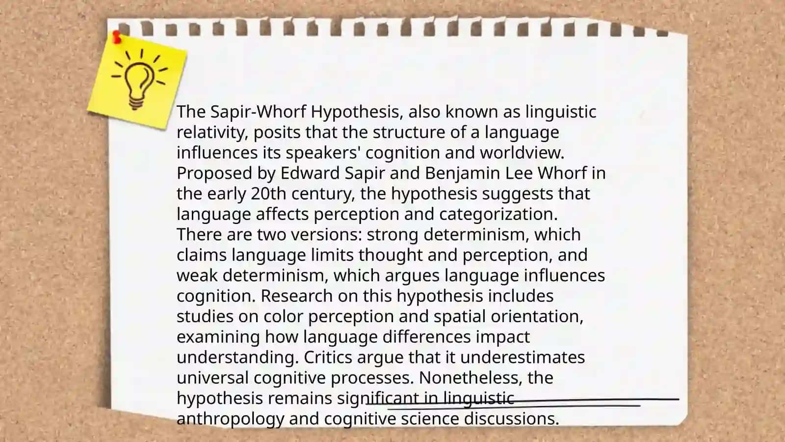 Cultural concepts in the languages being compared 4