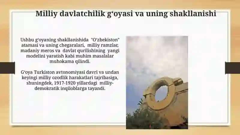Mustaqil Oʻzbekiston Respublikasining tarixiy ahamiyati 4