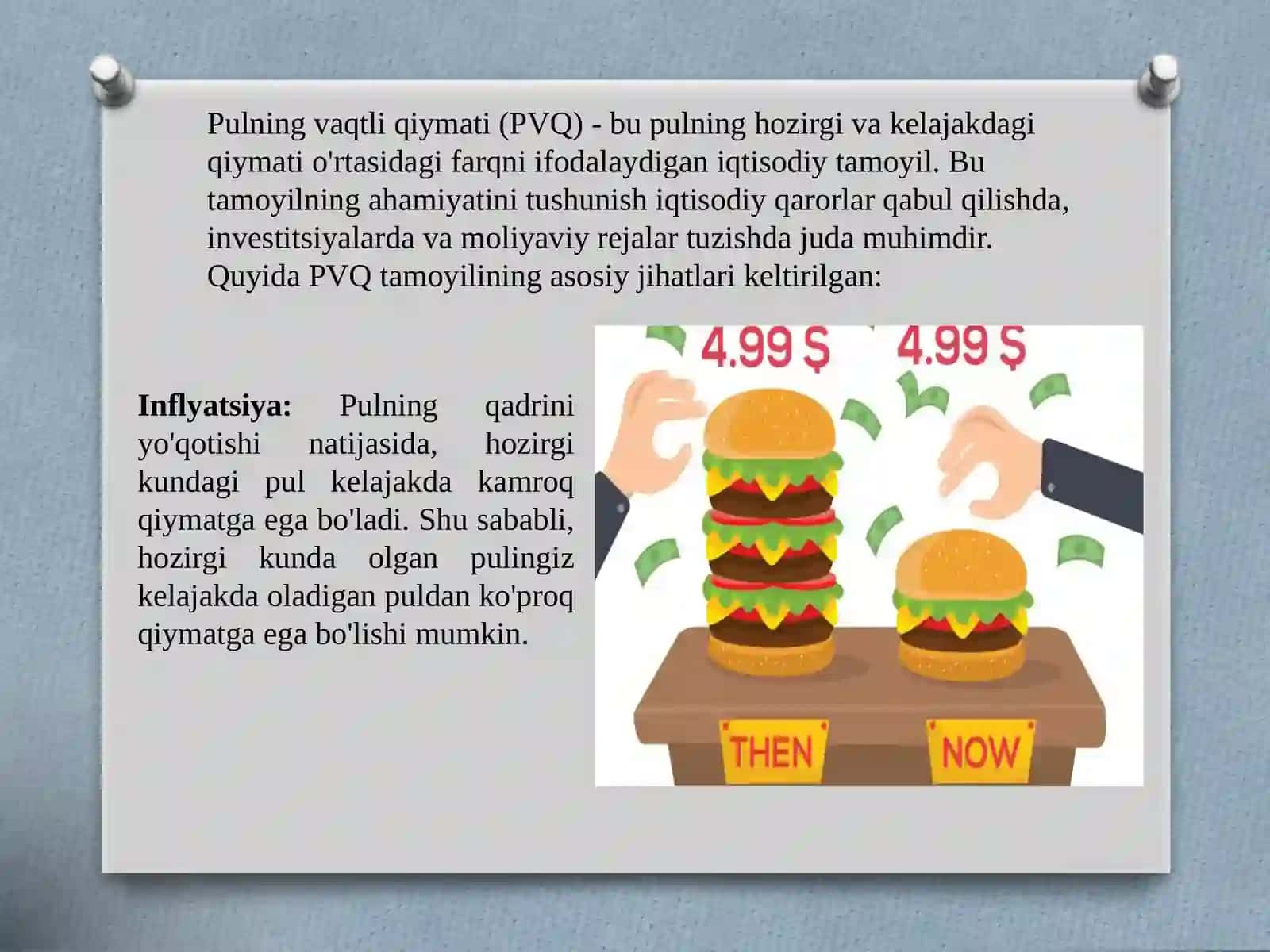 Pulning joriy va kelgusi davrdagi qiymatini nazariy asoslari, annuitetlarni  tushunish 4