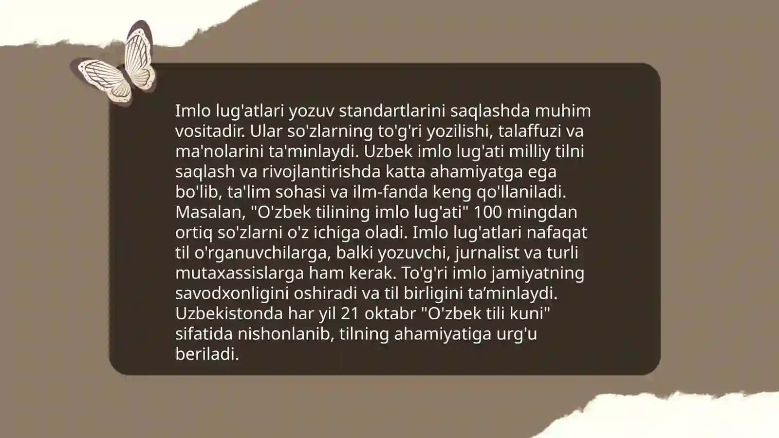 O'zbek tilining imlo tarixiy rivojlanishi 4