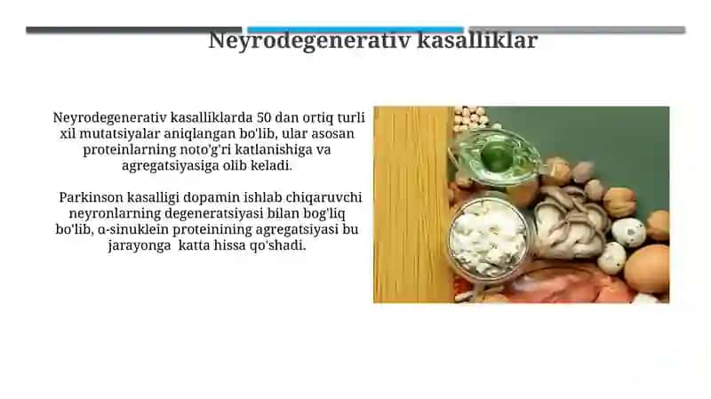 Oqsil tabiatli peptid va gormonlar. Proteinopatiyalar 4