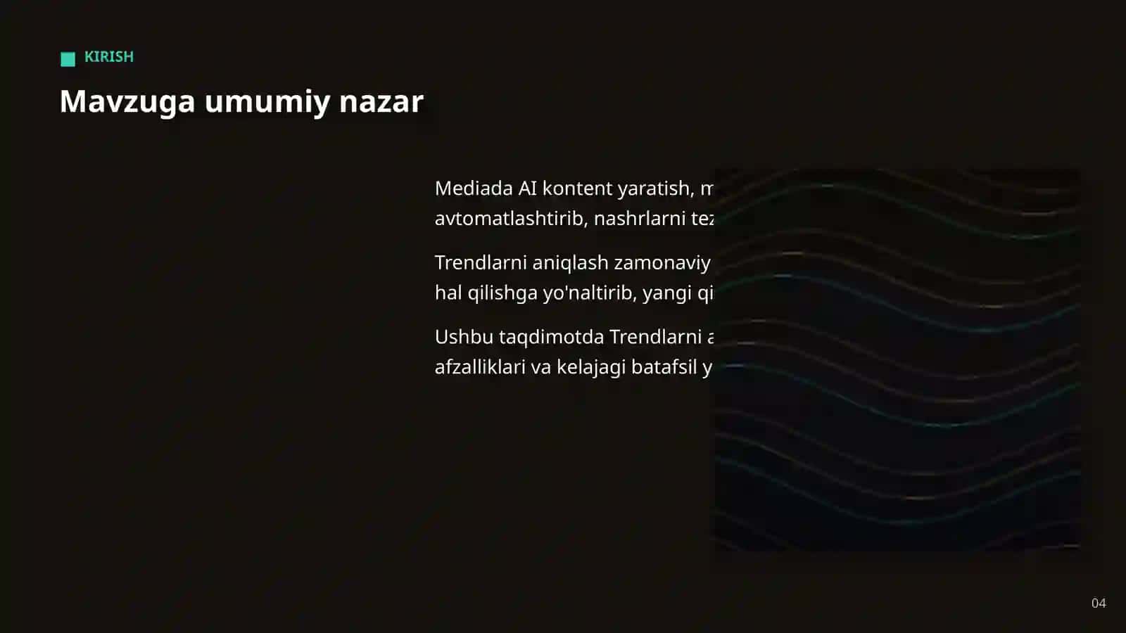 Sun'iy intellekt bo'yicha professional taqdimot 4