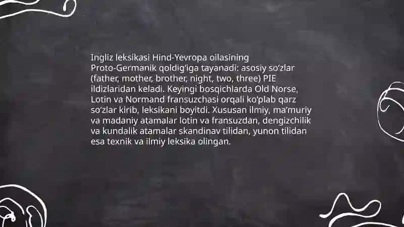 Ingliz tili va Hind-Yevropa tillari oilasi 4