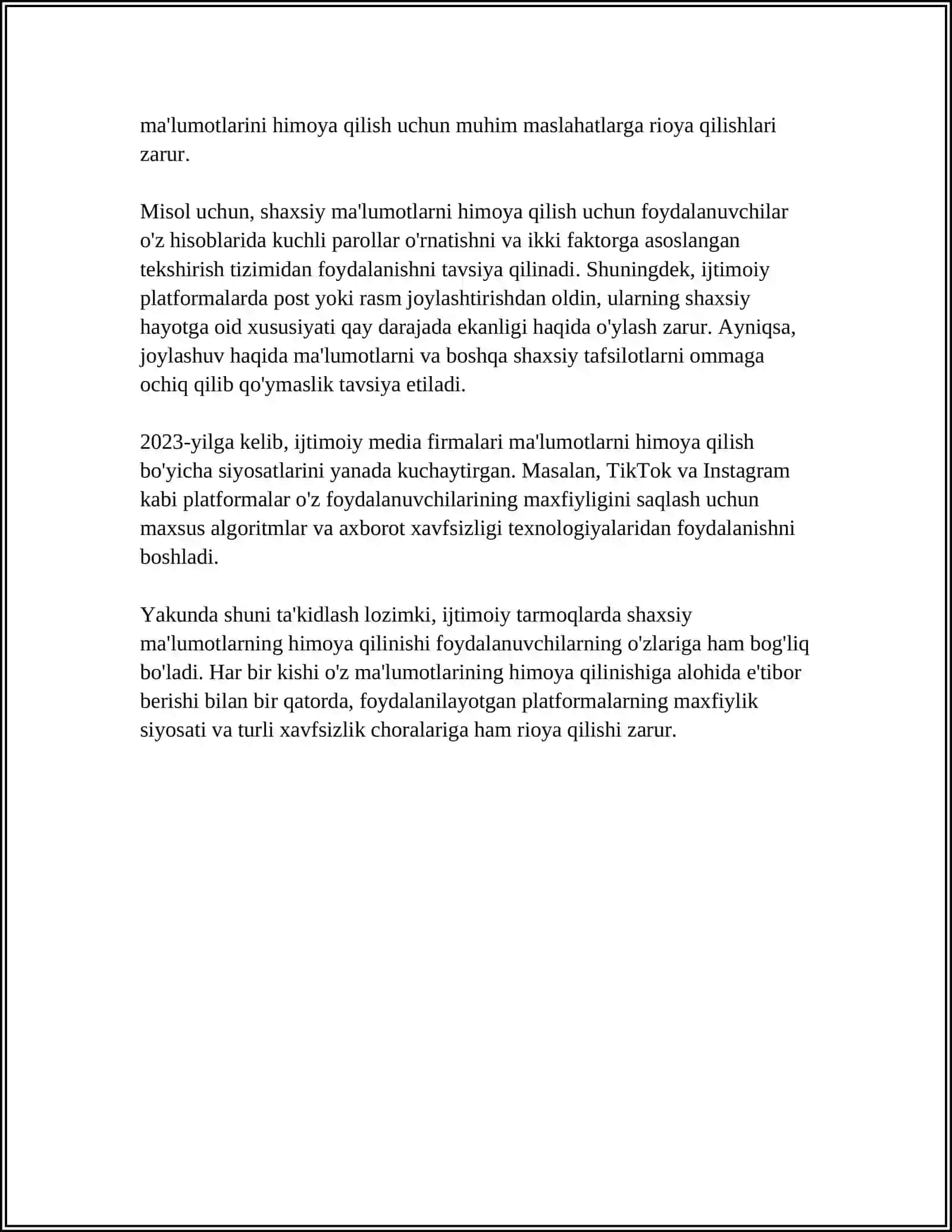 IJTIMOIY MEDIADA TAHDIDLAR XURUJLAR VA XAVF-XATARLAR 4
