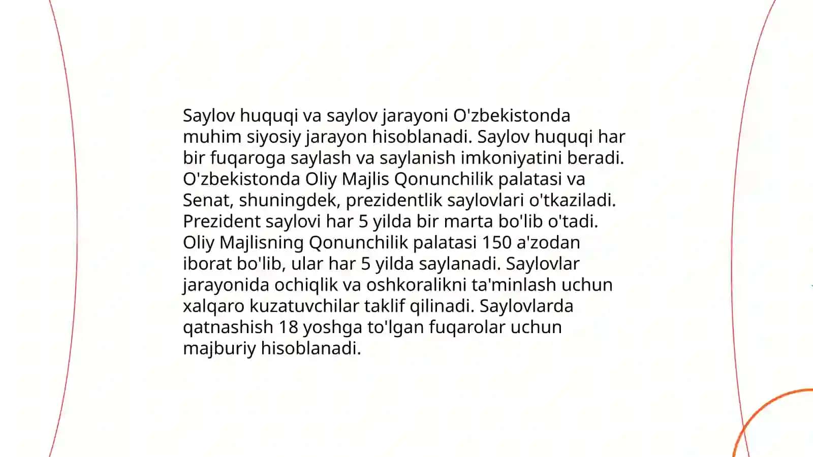 Siyosiy huquqlar va erkinliklar tushunchasi 4