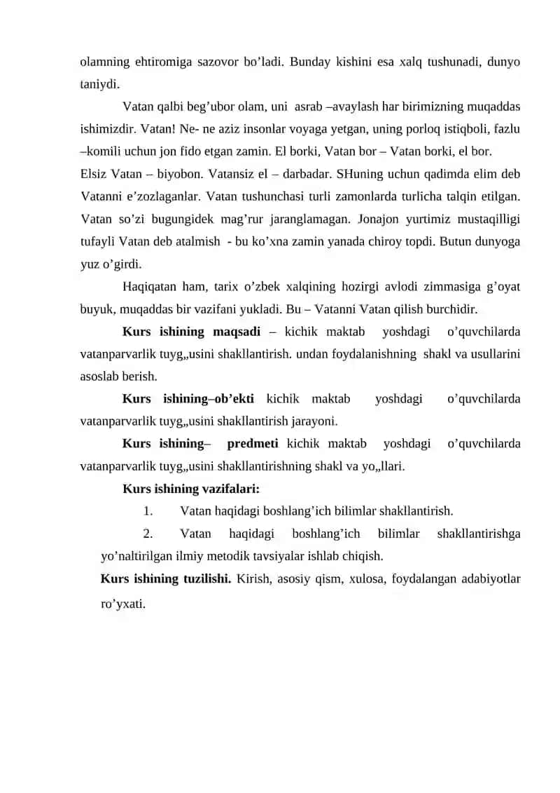 “VATAN SAJDAGOH KABI MUQADDASDIR” MAVZUSIDAGI TARBIYAVIY TADBIR SSENARIYSINI TASHKIL ETISH 4
