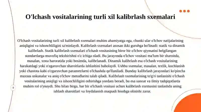 Bosim o'lchash  vositalarini kalibrlash sxemalari 4