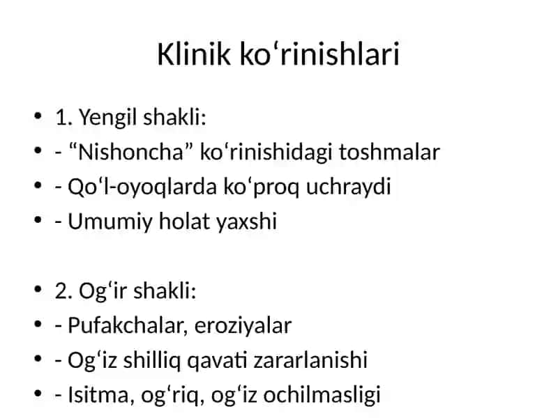 Ko‘p shaklli eksudativ eritema 4