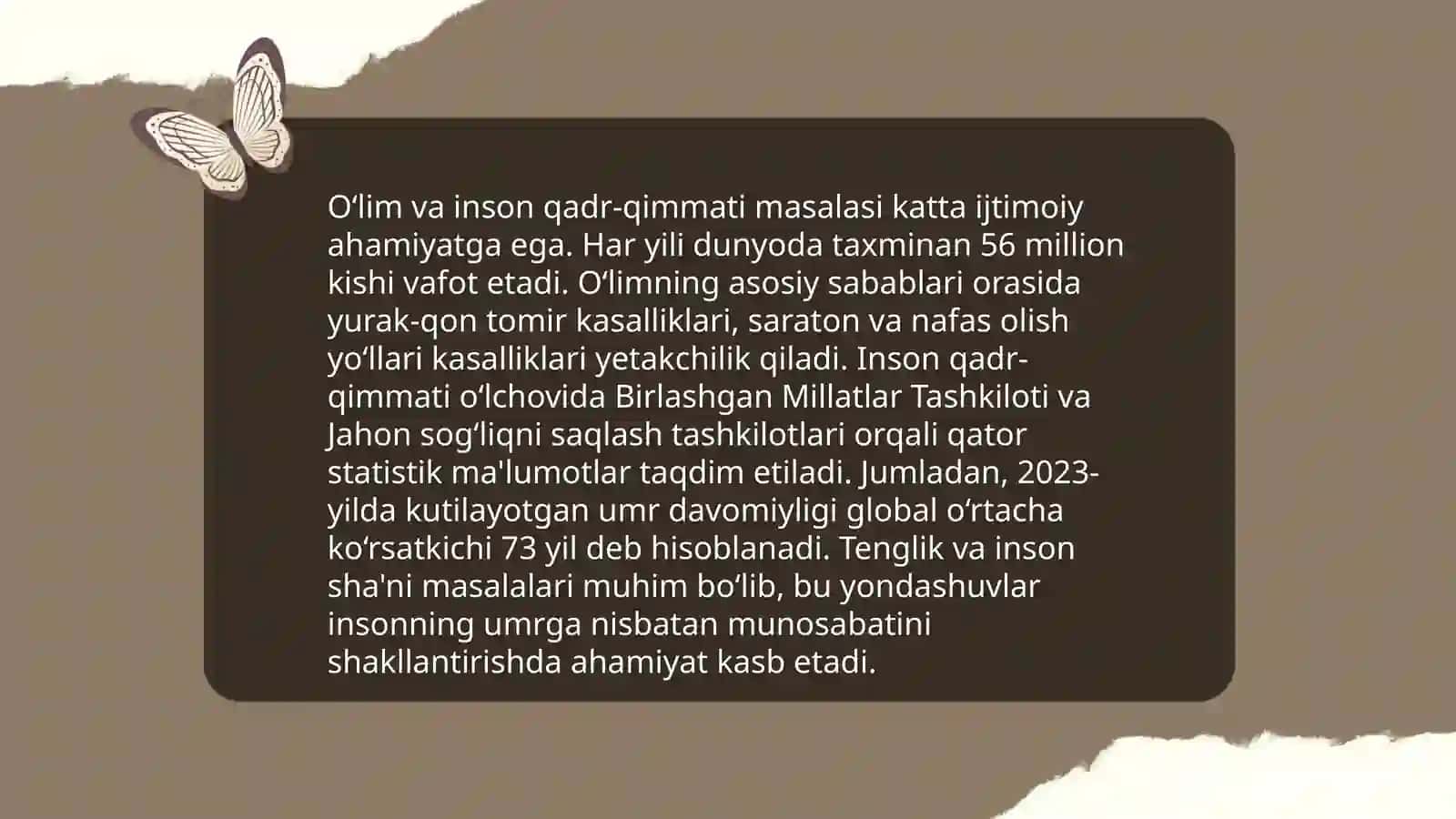 O'lish va o'limning ahloqiy jihatlari 4