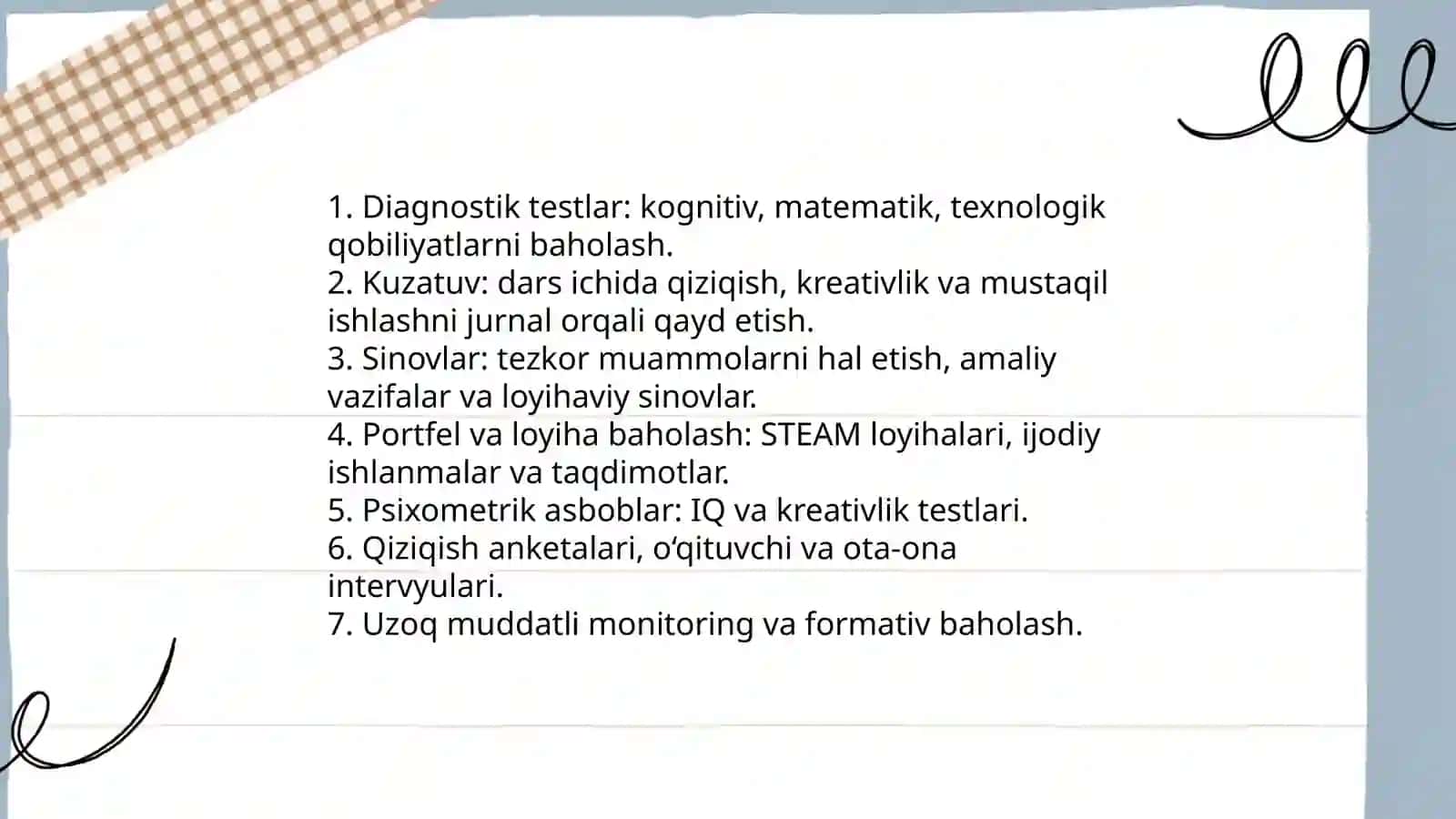 STEAM taʼlim. Iqtidorli oʻquvchilarni oʻqitish 4