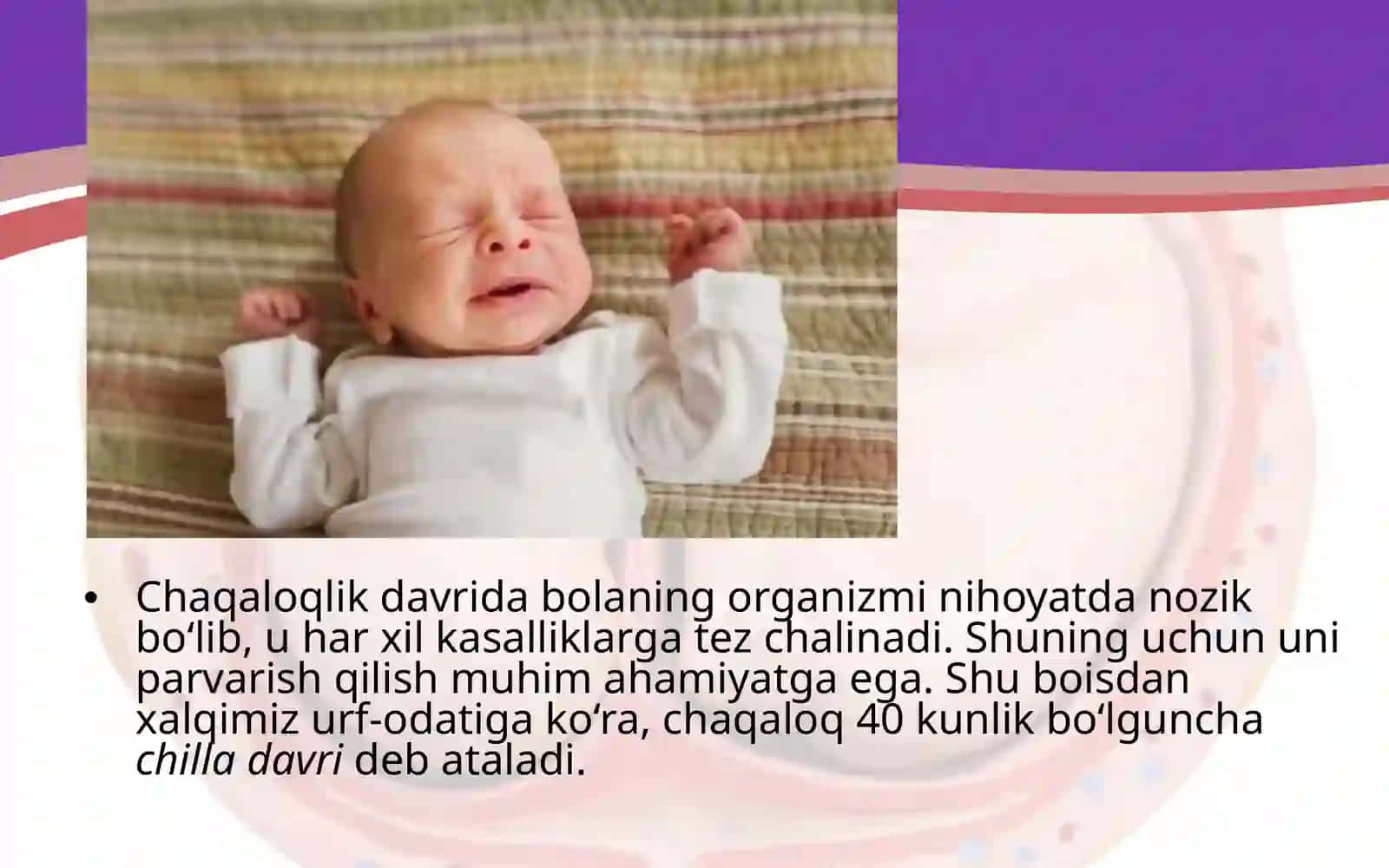 Bolaning o‘sishi va rivojlanishi 4