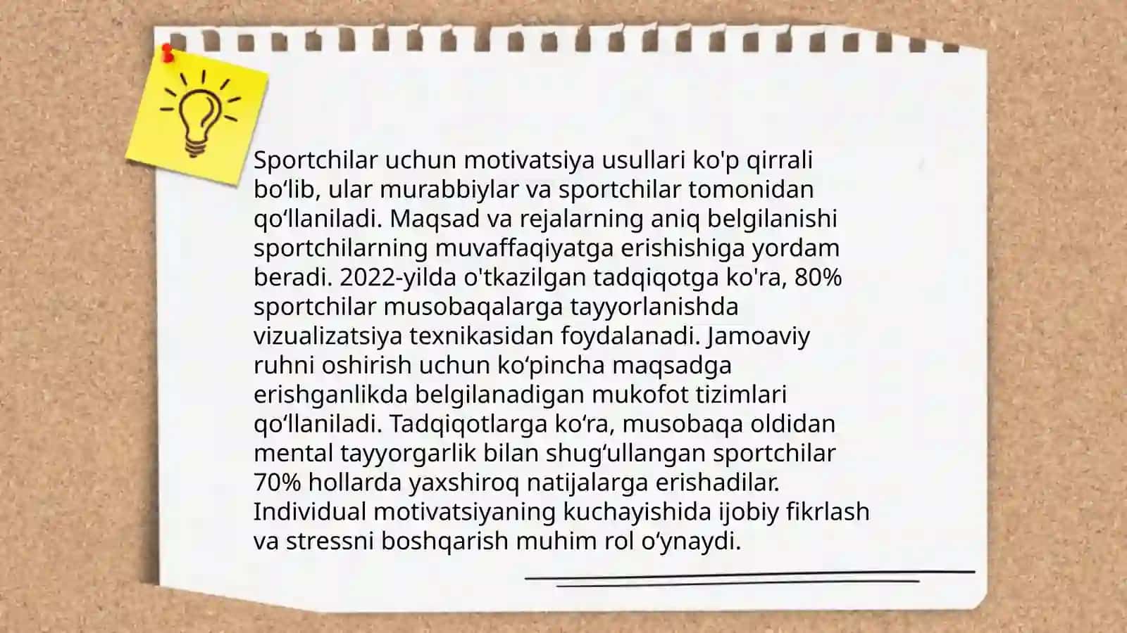Sport psixologiyasining rivojlanish yoʻllari 4