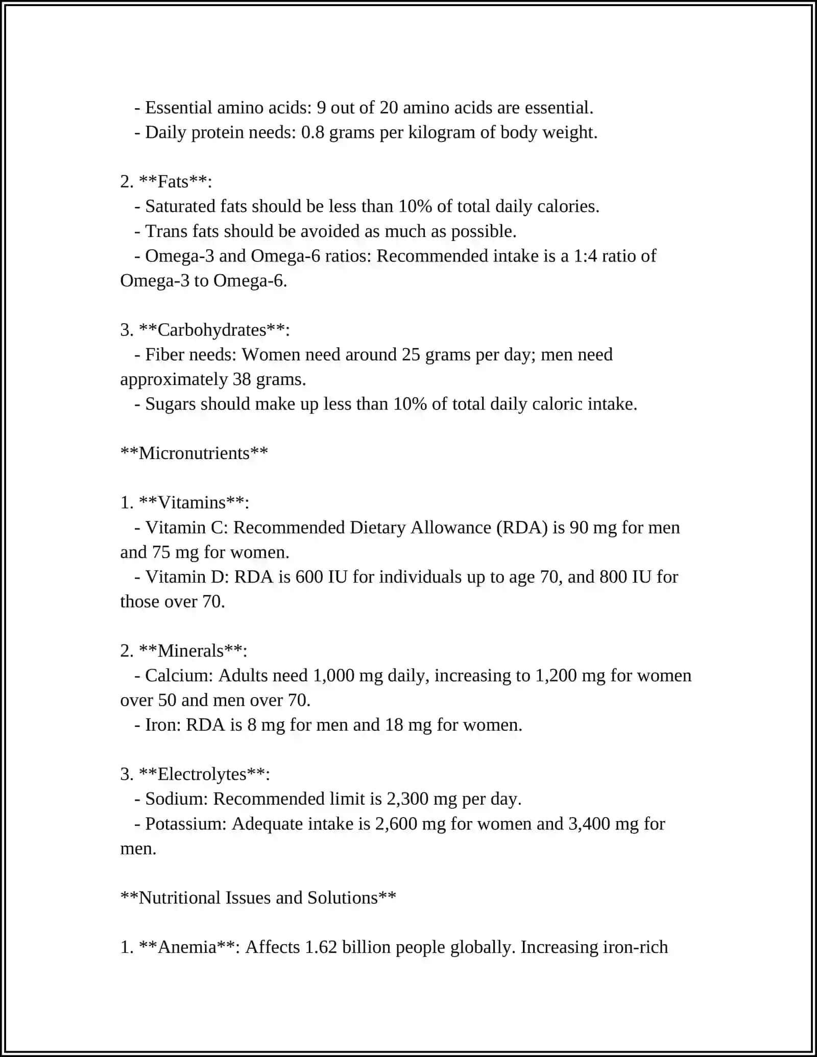 Nutrition and Dietetics 4