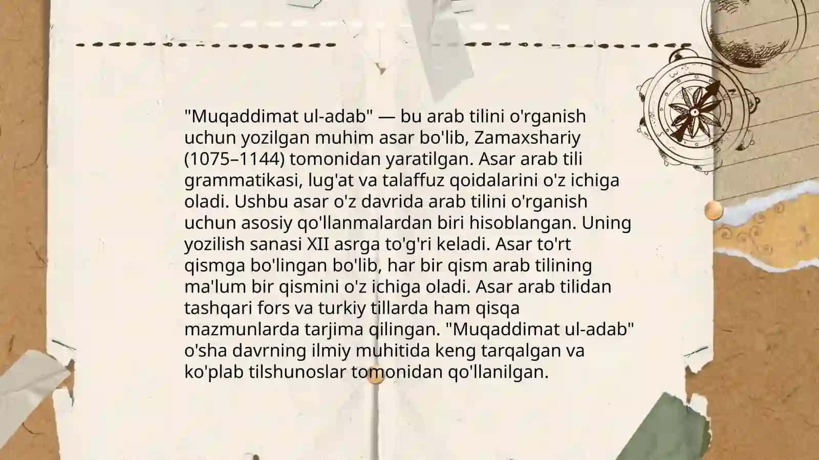 Mahmud Zamaxshariyning lingvistik qarashlari 4