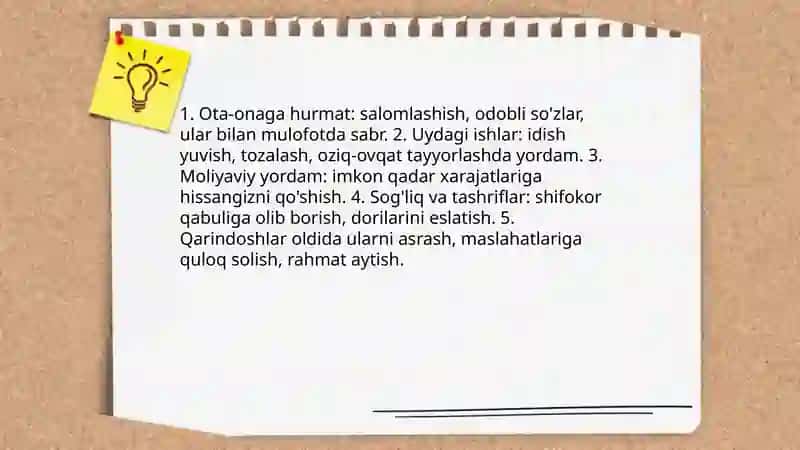 Kundalik odob-axloq qoidalari: oilada, koʻchada va jamoat joylarida 4