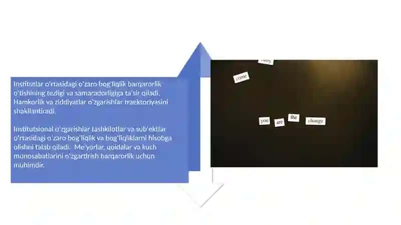 Institut Institutsional O'zgarishlar 4