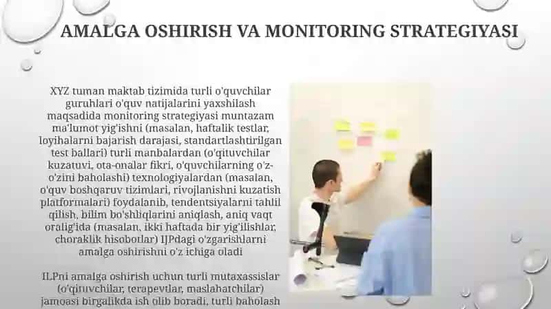 Individualizatsiyalashgan o'qitish ta'rifi 4