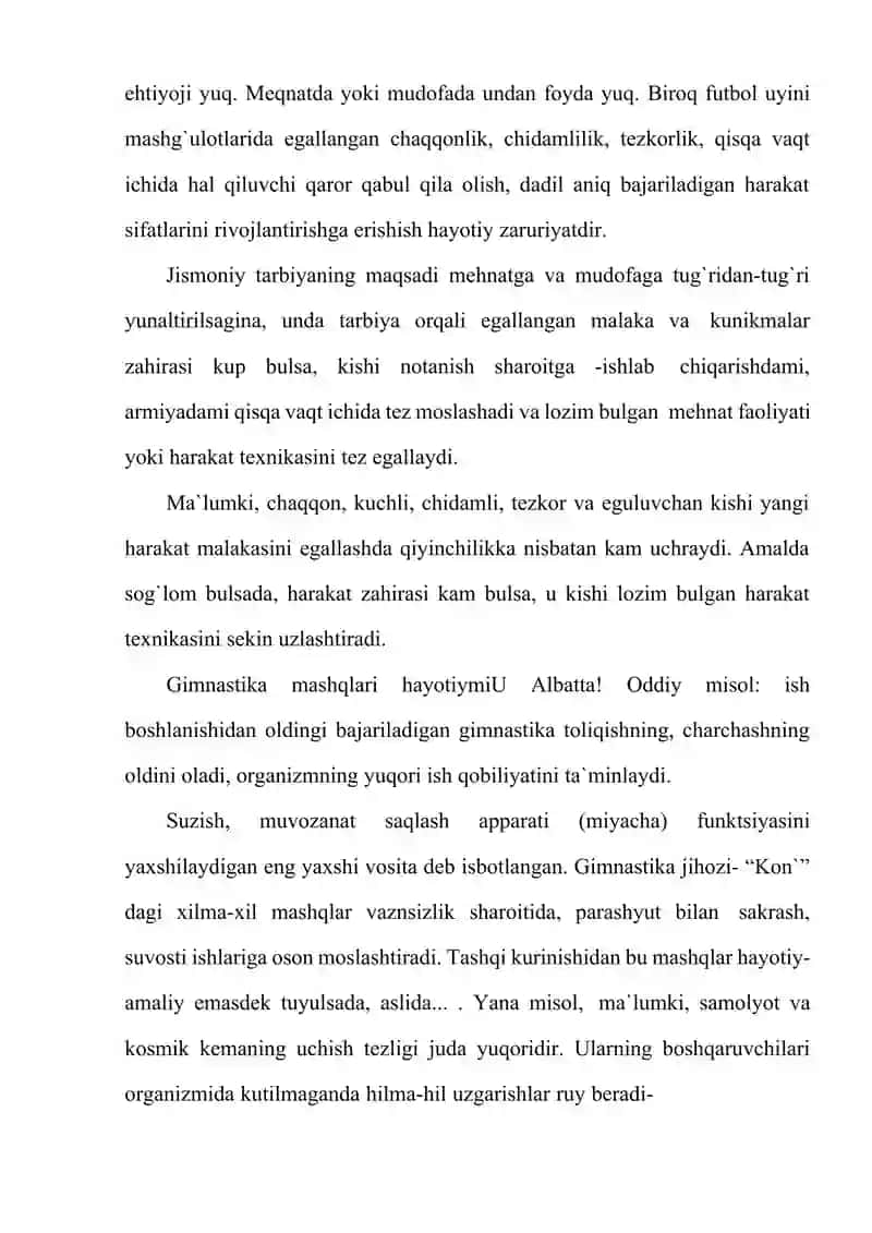 HARBIYGA CHAQIRUVCHILARGA JISMONIY TARBIYA VA SPORT 4
