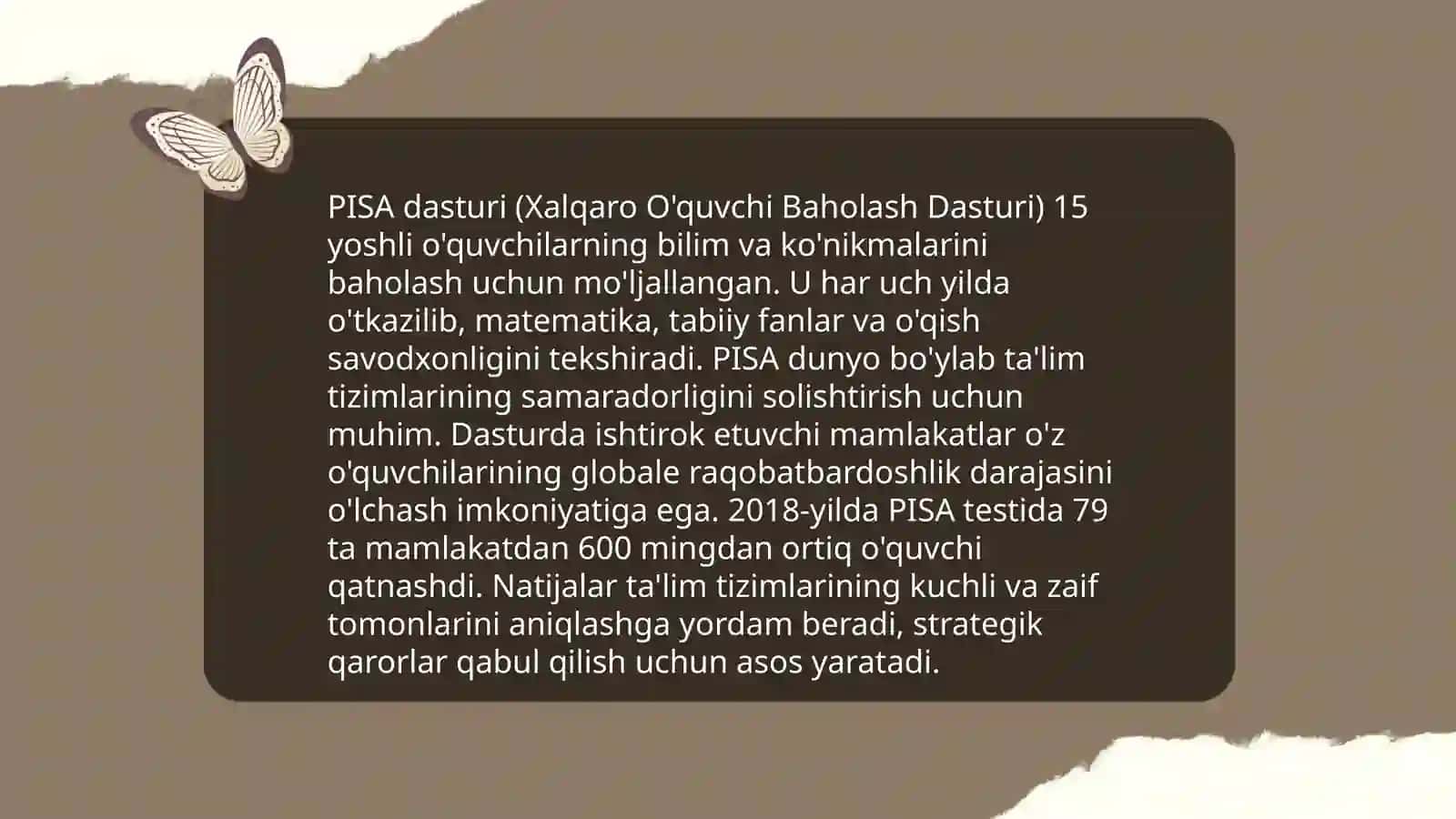 Xalqaro Baholash Dasturlari 4