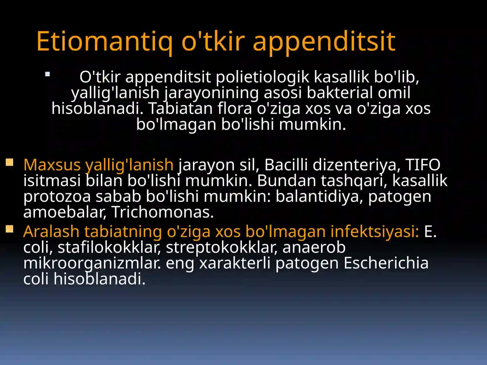 o'tkir appenditsit tipik shakli 4