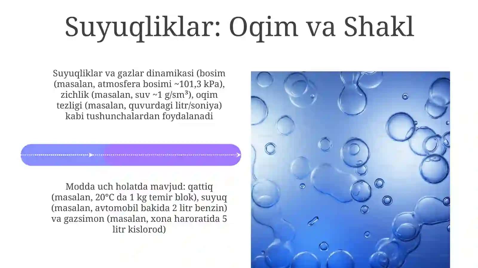 Moddatuzulishi.Qattiq,suyuq,gaz 4