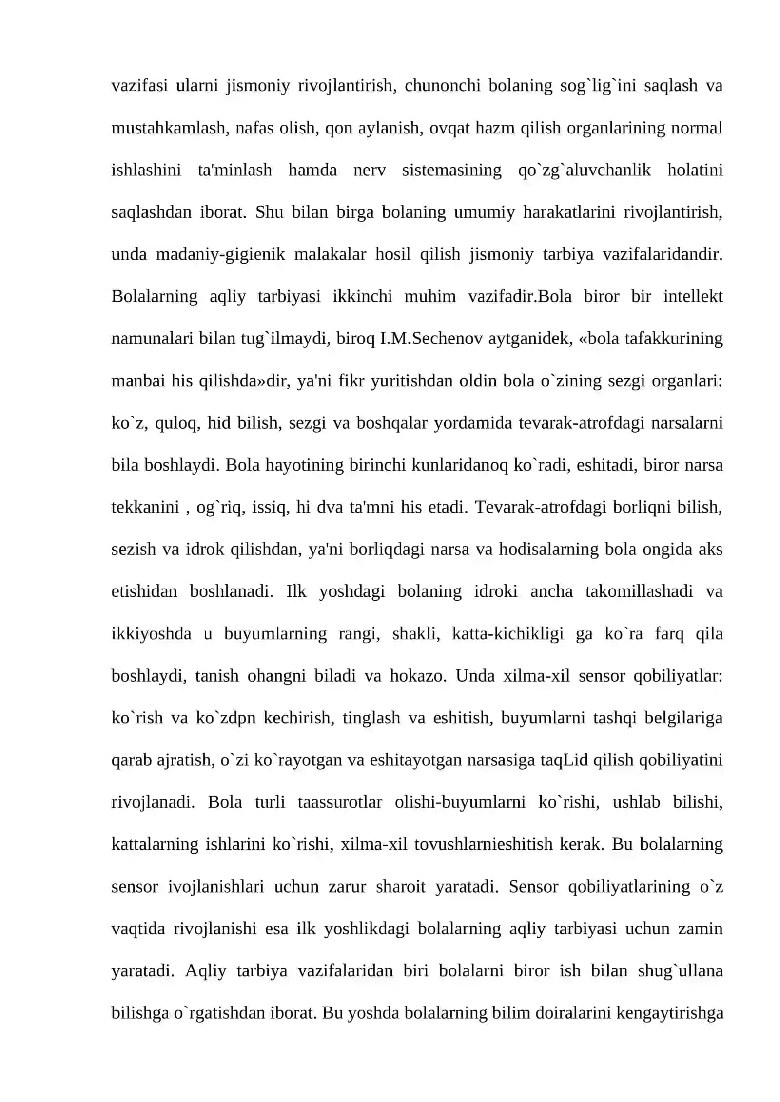 Maktabgacha ta`lim muassasasida pedagogik jarayonni tashkil etish 4