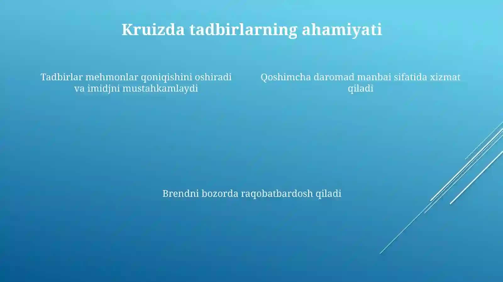 Kruiz mehmonxona tushunchasi va imkoniyatlari 4