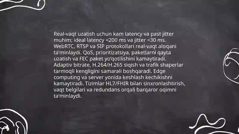 Teletibbiyot ma'lumotlarini qayta ishlash 4