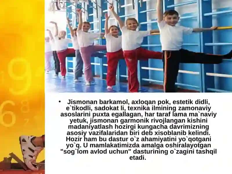 Jismoniy tarbiyada jismoniy sifatlarni rivojlantirish 4