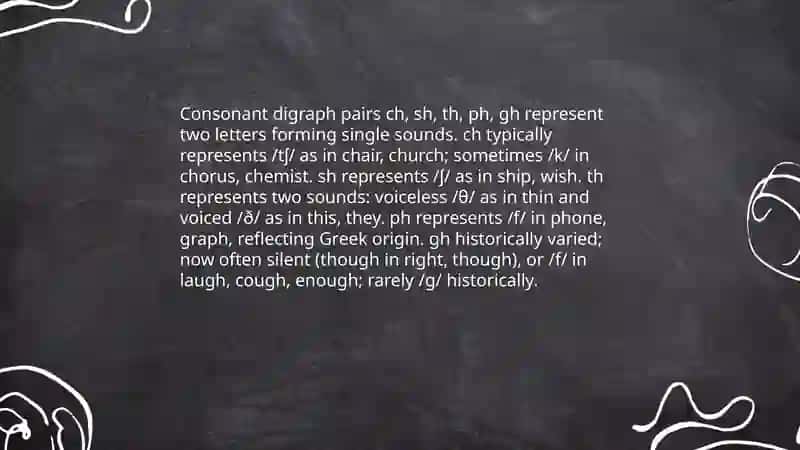 Consonant and pairs 4