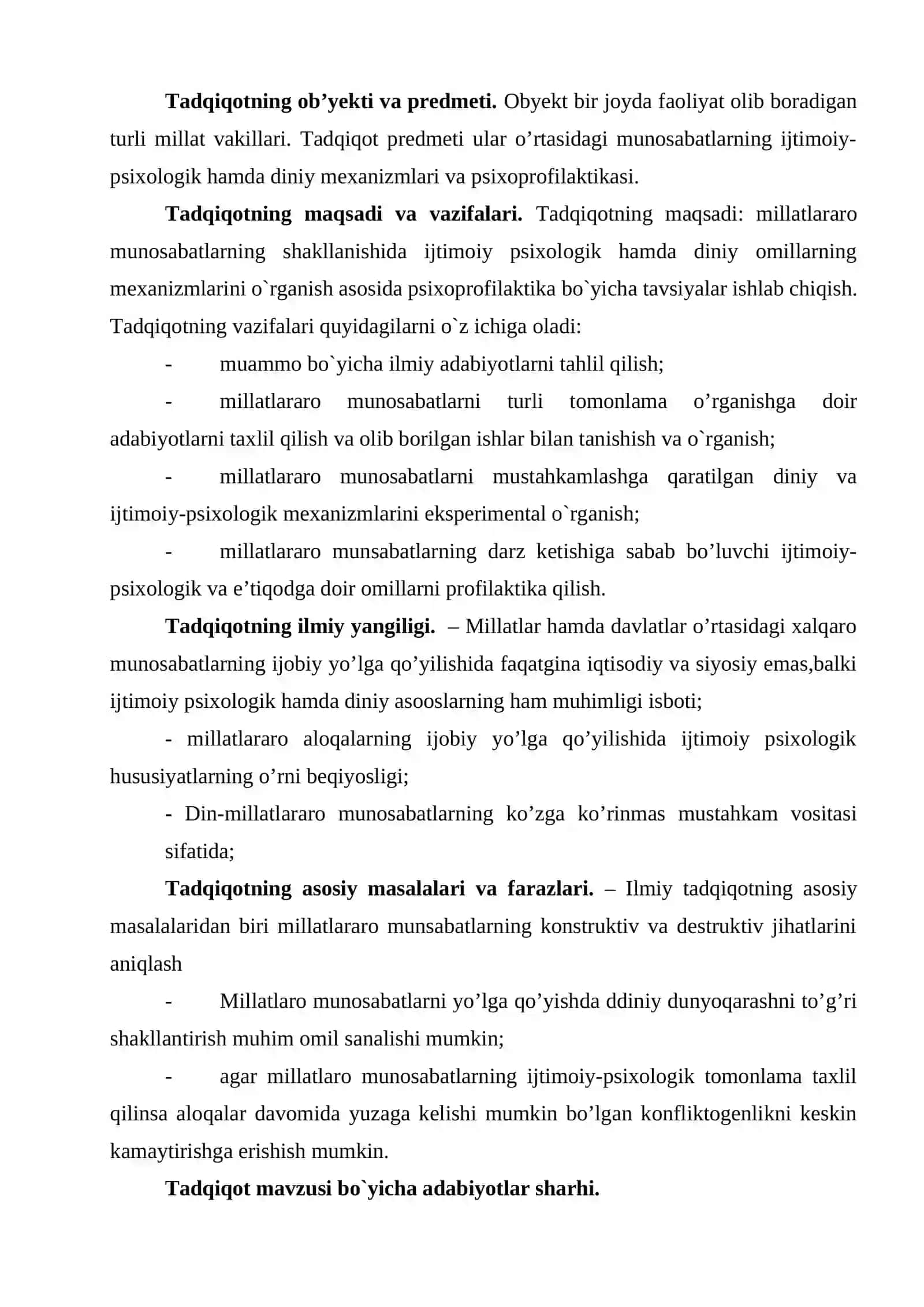 MILLATLARARO MUNOSABATLARNI MUSTAHKAMLASHNING DINIY VA IJTIMOIY-PSIXOLOGIK OMILLARI 4