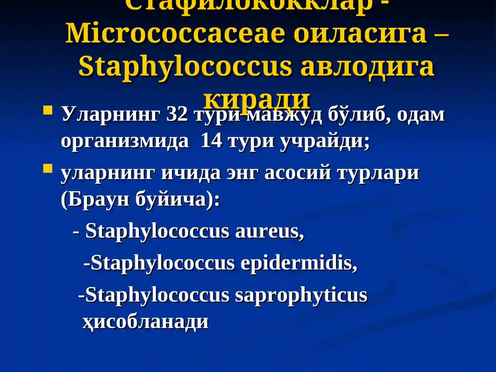 Йирингли - яллиғланиш касалликларини чақирувчиқўзғатувчиларгатавсиф 4