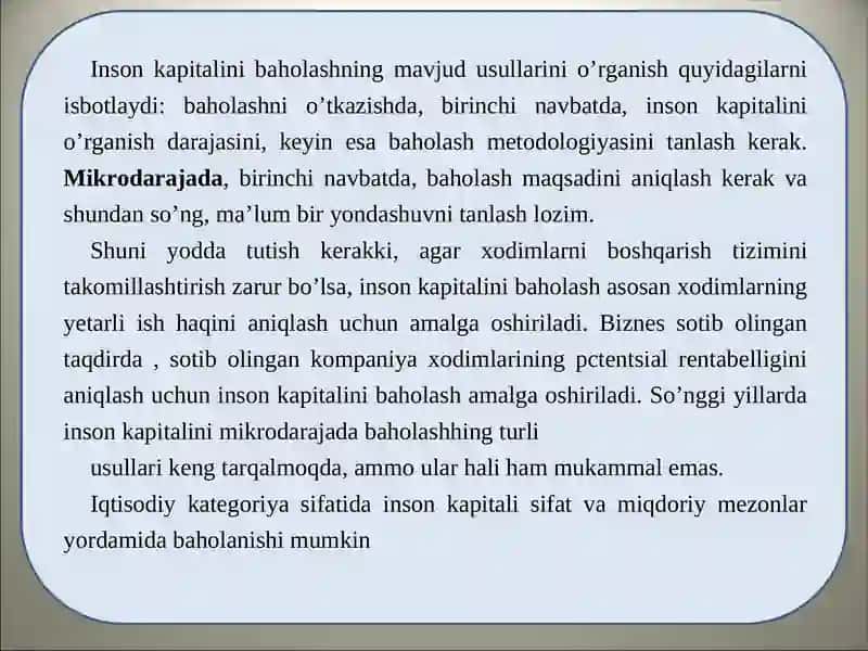 Inson kapitali va uning tarkibiy qismlari 4