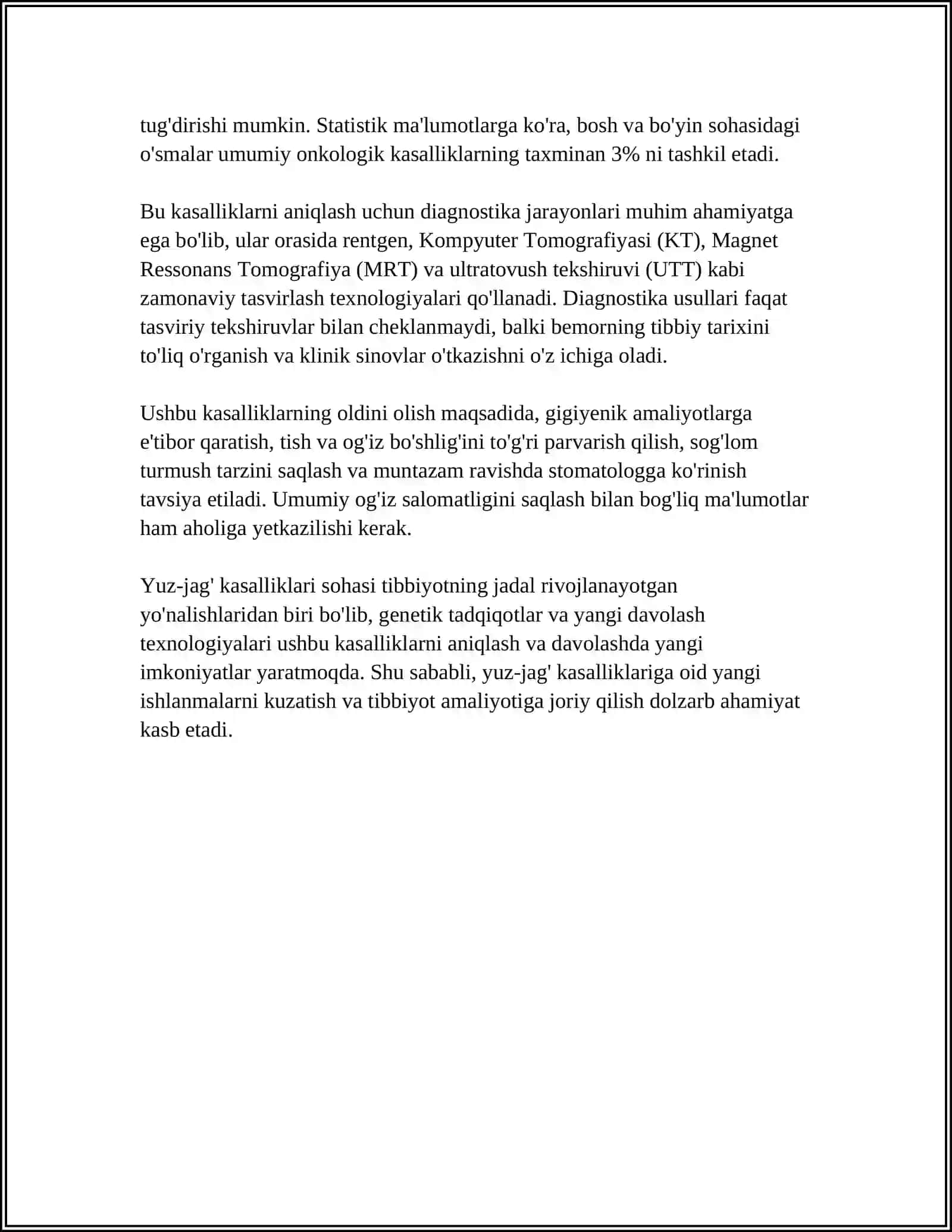 YUZ-JAG’ KASALLIKLARI KUZATILADIGAN RUHIY BUZILISHLI BEMОRLARNI ОLIB BОRISH 4