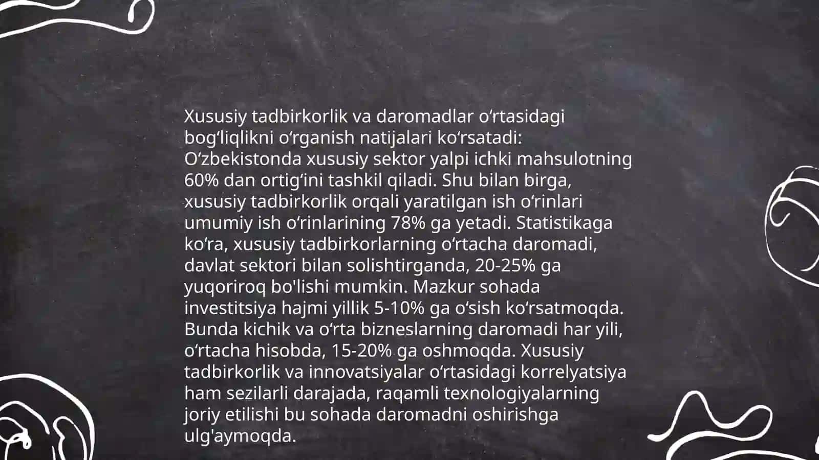 Kichik biznes va xususiy tadbirkorlik sub'ektlari ko‘rsatkichlarini ekonometrik tahlil qilish 4