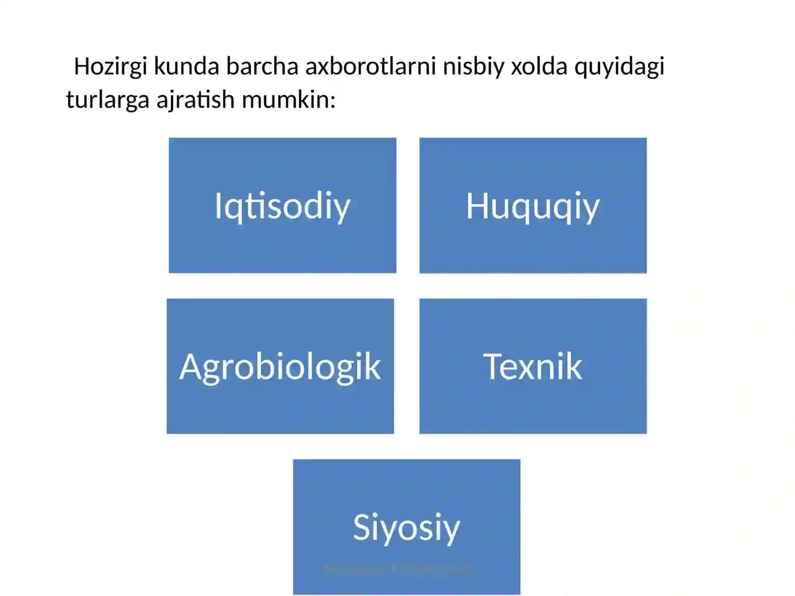 Axborot resurslari va kompyuter tarmog'ida iqtisodiy axborotlar xavfsizligini ta'minlash chora-tadbirlari 4