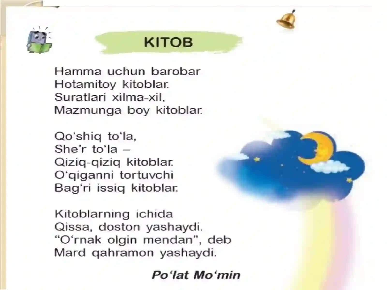 Kitob ( Po‘lat Mo‘min) 4