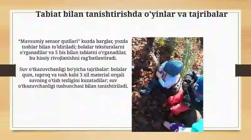 Tabiat bilan tanishtirish texnologiyasi 4