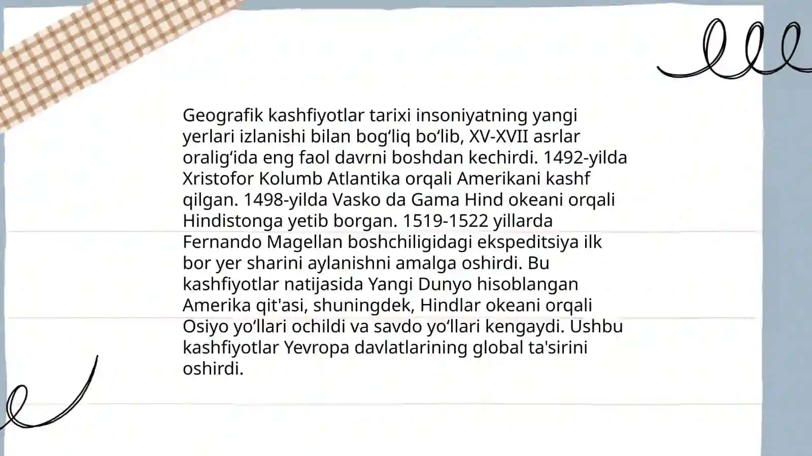 Geografiya mutaxassisligingiz bo'yicha DTS talablarini o'rganish asosida ma'lumot tayyorlash 4