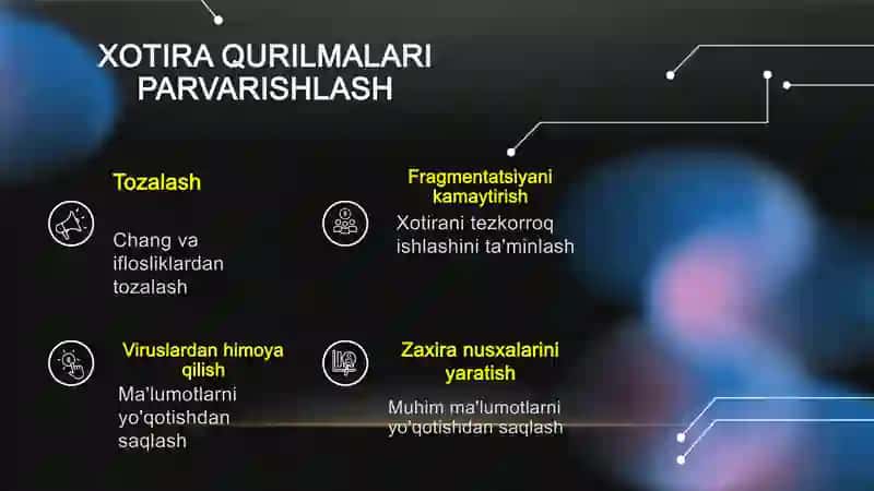 Xotira Qurilmalari Ishlash Printsipi 4