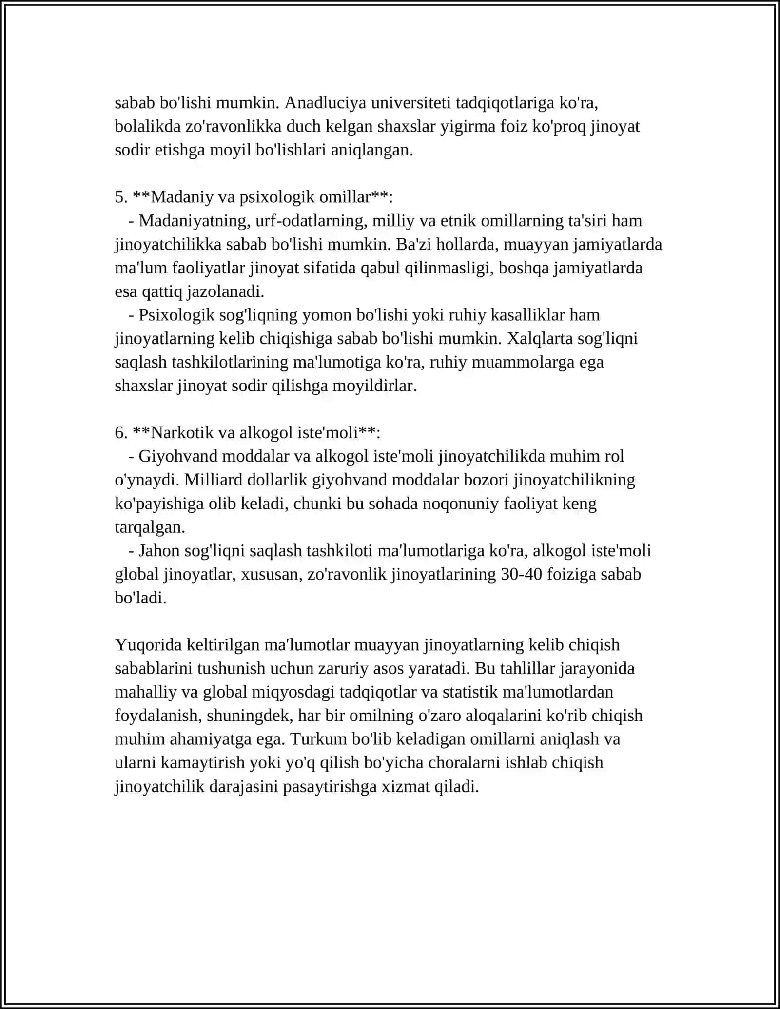 MUAYYAN JINOYATLARNI SODIR ETISHNING IJTIMOIY-RUHIY MEXANIZMI 4