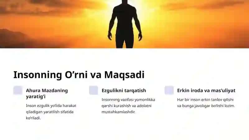 Avesto talimotidagi falsafiy qarashlar va ularning bugungi kun uchun ahamiyati 4